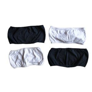 4 Bra Bandeau Bralette Tube Top